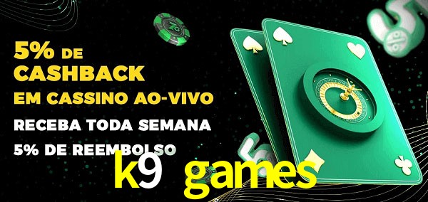 Promoções do cassino ao Vivo k9 games