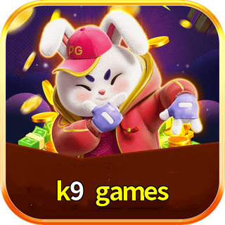 Imagem promocional da k9 games mostrando a plataforma e suas vantagens
